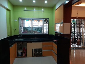 Kitchen in 2 BHK Apartment at Shivtirth Nagar – for Rent