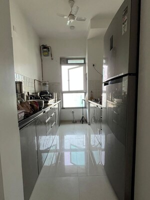 Bathroom in 1 BHK Apartment at Raymond Ten X Habitat, Pokhran Road No Two – for Rent