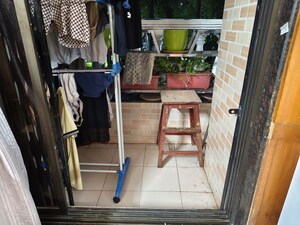 Balcony in 1 BHK Apartment at Lodha Amara, Kolshet Road – for Sale