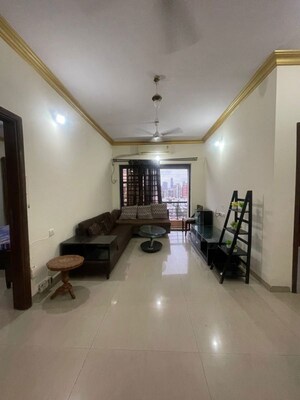 Living Room in 2 BHK Apartment at Interface Building, Malad West – for Rent