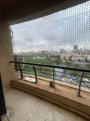 Balcony in 2 BHK Apartment at Interface Building, Malad West – for Rent