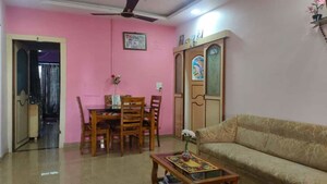 Living Room in 2 BHK Apartment at Surya Kiran CHS Ghansoli, Ghansoli – for Rent