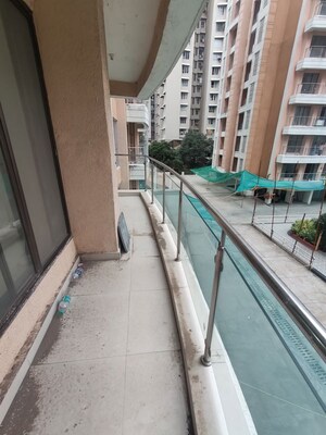 Balcony in 2.5 BHK Apartment at HDIL The Meadows, Goregaon West – for Rent