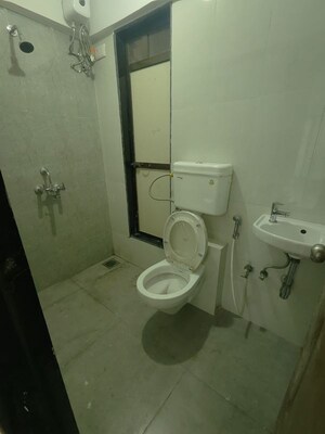 Bathroom in 2.5 BHK Apartment at HDIL The Meadows, Goregaon West – for Rent