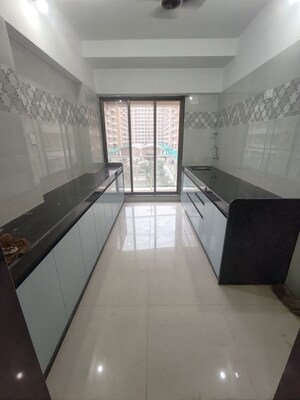 Kitchen in 2.5 BHK Apartment at HDIL The Meadows, Goregaon West – for Rent