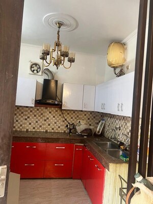 Kitchen in  Builder Floor at Palam Vihar – for Rent
