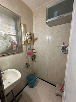 Bathroom in 1 BHK Apartment at Panch Leela, Powai – for Rent