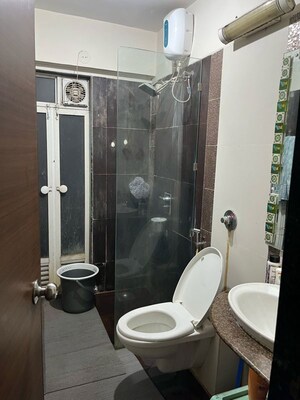 Bathroom in 2 BHK Apartment at Yarrow Yucca Vinca, Chandivali – for Rent
