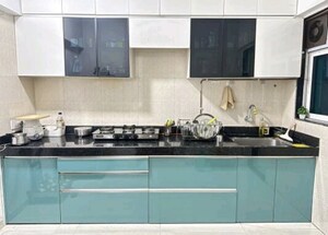 Kitchen in 2 BHK Apartment at Puranik City, Kasarvadavali – for Rent