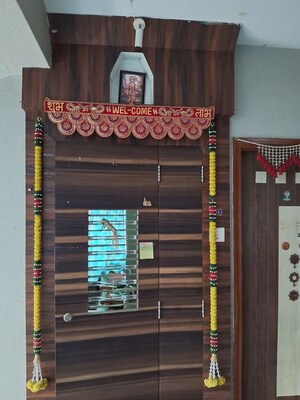 Bedroom in 2 BHK Apartment at Godrej Emerald, Ghodbunder Road – for Rent
