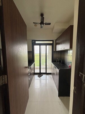 Bathroom in 2 BHK Apartment at Godrej Emerald, Ghodbunder Road – for Rent
