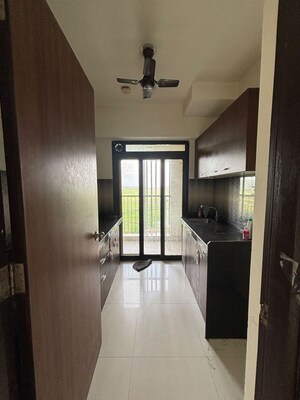 Bathroom in 2 BHK Apartment at Godrej Emerald, Ghodbunder Road – for Rent