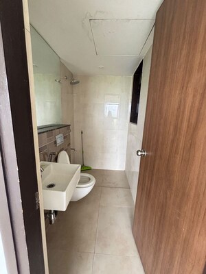 Bathroom in 2 BHK Apartment at Godrej Emerald, Ghodbunder Road – for Rent