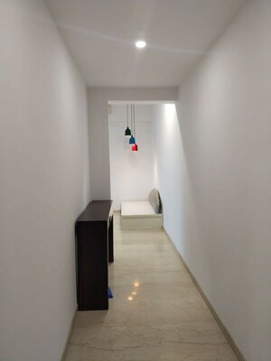 Building Lobby in 3 BHK Apartment at Omkar Alta Monte, Malad East – for Rent
