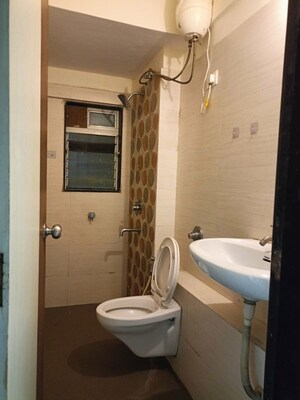 Bathroom in 2 BHK Apartment at Mantri Serene, Goregaon East – for Rent