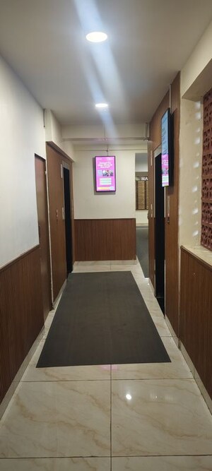 Building Lobby in 2 BHK Apartment at Mantri Serene, Goregaon East – for Rent