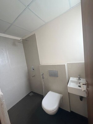 Bathroom in 2 BHK Apartment at Piramal Vaikunth A Class Homes, Balkum Pada – for Rent