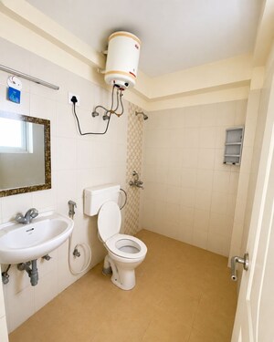 Bathroom in 2 BHK Apartment at Shree Vardhman Mantra, Sector 67 – for Rent