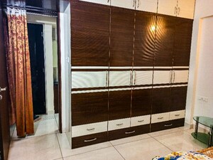 Bedroom in 2 BHK Apartment at Beharay Rathi Hillview Residency, Kothrud – for Rent