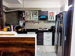 Kitchen in 2 BHK Apartment at Beharay Rathi Hillview Residency, Kothrud – for Rent