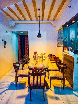Kitchen in 2 BHK Apartment at Beharay Rathi Hillview Residency, Kothrud – for Rent