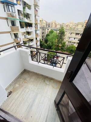 Balcony in 3 BHK Apartment at Sector 6 Dwarka – for Rent