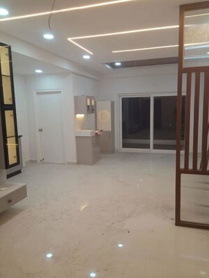 Living Room in 3 BHK Apartment at Fortune Green Homes Sapphire, Tellapur – for Rent