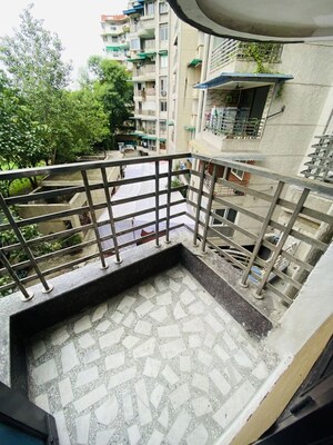 Balcony in 4 BHK Apartment at Dwarka – for Rent