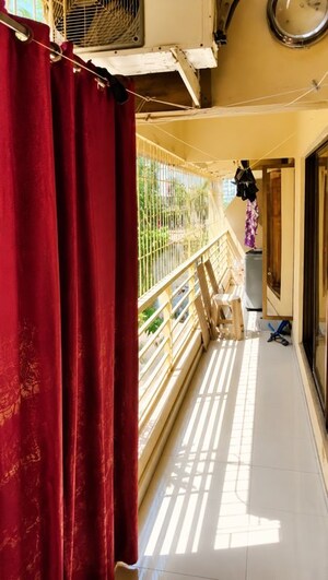 Balcony in 2 BHK Apartment at Satyam Tower Nalasopara, Nalasopara West – for Sale