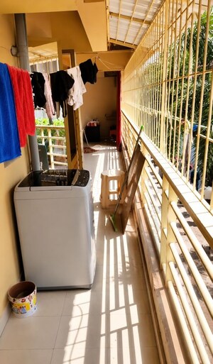 Balcony in 2 BHK Apartment at Satyam Tower Nalasopara, Nalasopara West – for Sale