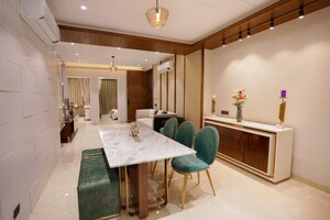 Dining Room in 3.5 BHK Apartment at Panchkula Urban Estate – for Sale