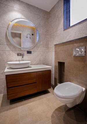 Bathroom in 3.5 BHK Apartment at Panchkula Urban Estate – for Sale