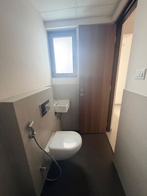 Bathroom in 2.5 BHK Apartment at Piramal Vaikunth A Class Homes, Balkum Pada – for Rent
