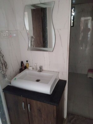 Bathroom in 3 BHK Apartment at Jahangir Pura – for Rent