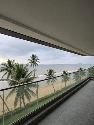 Balcony in 5 BHK Apartment at Beach Apartments, Juhu – for Rent