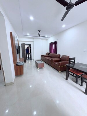 Living Room in 1 BHK Apartment at Ten Madhapur, Madhapur – for Rent