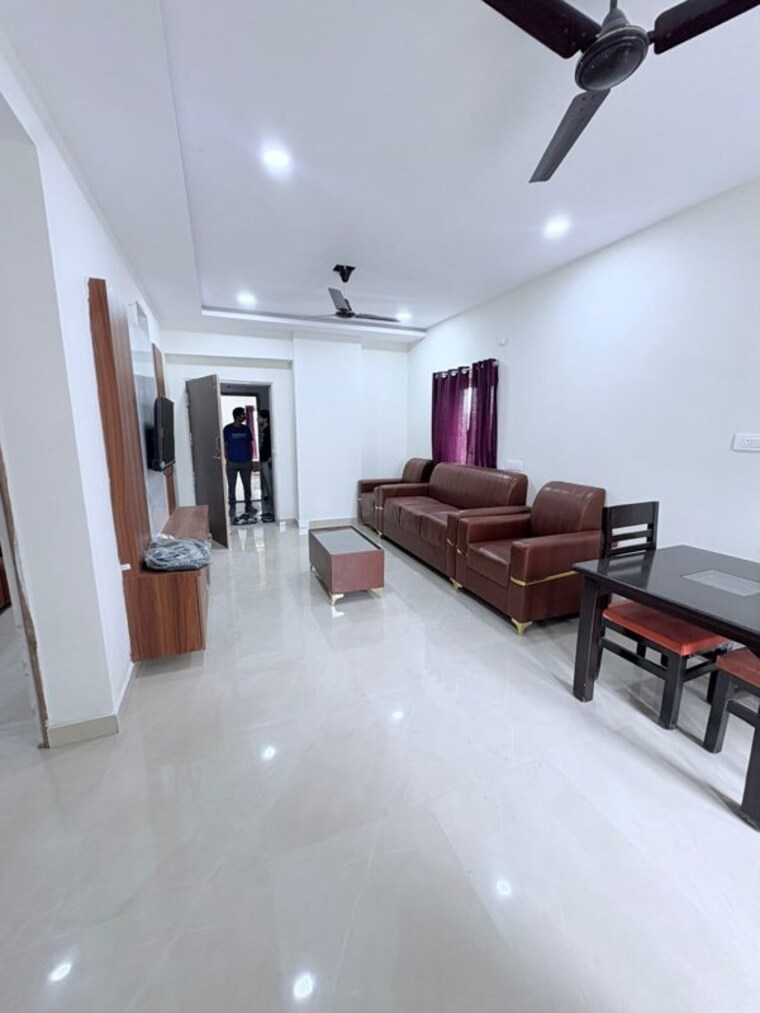 Living Room, ten-madhapur 1 Bedroom 900 Sq.Ft. Apartment In Madhapur Hyderabad 10635898