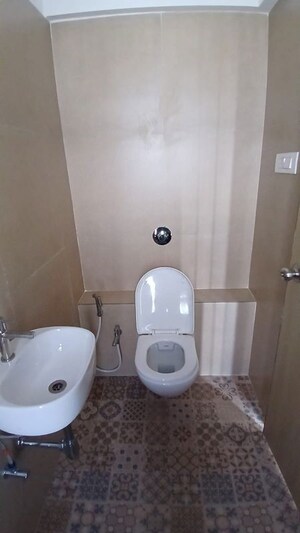 Bathroom in 2.5 BHK Apartment at Siddharth Nagar CHS Goregaon, Goregaon West – for Rent