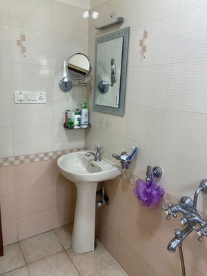 Bathroom in 2 BHK Apartment at Queens Road – for Rent