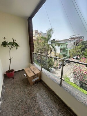Balcony in 4 BHK Builder Floor at Vasundhara – for Sale