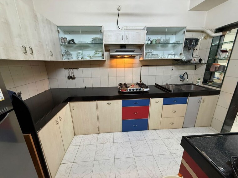 Kitchen, serenity-tower 3 Bedroom 1305 Sq.Ft. Apartment In Andheri West Mumbai 10635901