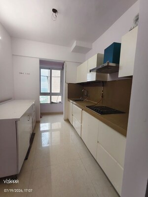Kitchen in 2.5 BHK Apartment at Puranik Rumah Bali, Ghodbunder Road – for Rent