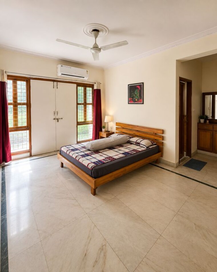 Bedroom, ss-the-palladians 3 Bedroom 1500 Sq.Ft. Apartment In Sector 47 Gurgaon 10635953