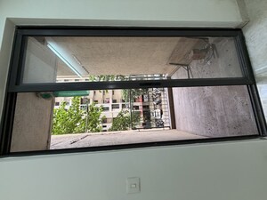 Balcony in 1.5 BHK Apartment at Lodha Lakeshore Greens, Dombivli East – for Rent