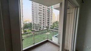 Balcony in 3 BHK Apartment at Microtek Greenburg, Sector 86 – for Rent