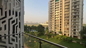 Balcony in 3 BHK Apartment at Microtek Greenburg, Sector 86 – for Rent