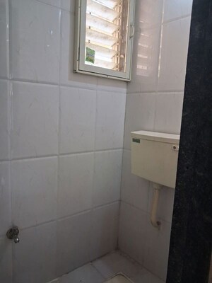 Bathroom in 1 BHK Apartment at Aangan Society, Nerul – for Rent