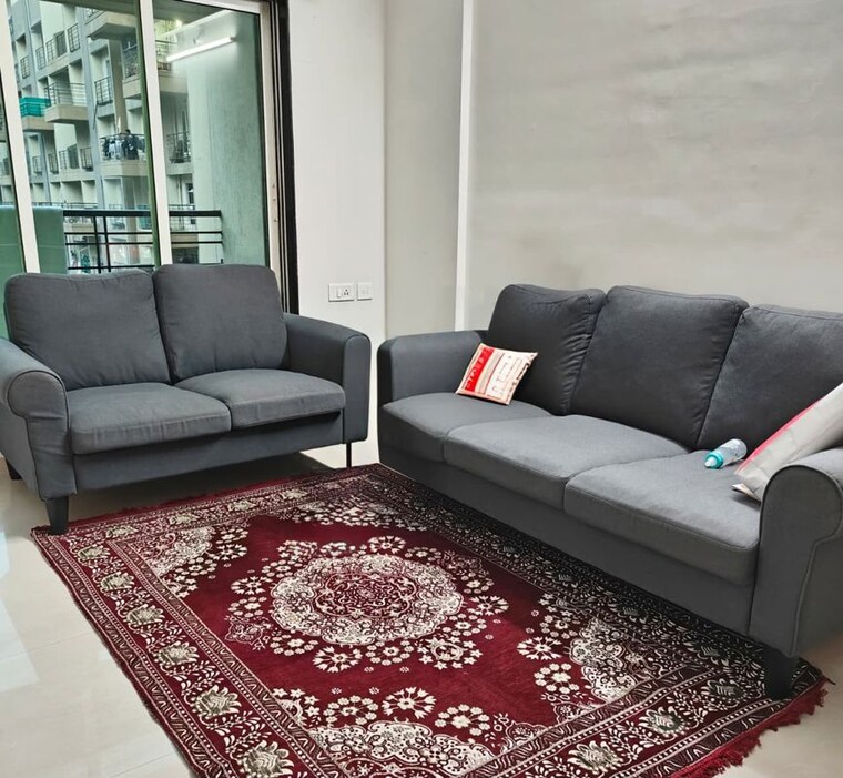 Living Room, dheeraj-jade-residences 2 Bedroom 960 Sq.Ft. Apartment In Wagholi Pune 10635985