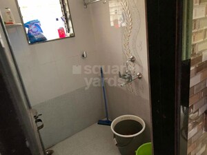 Bathroom in 1 BHK Apartment at Damodar Residency Ghansoli, Ghansoli – for Rent