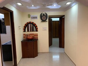 Building Lobby in 3 BHK Apartment at Sheth Vasant Lawns, Laxmi Nagar – for Rent